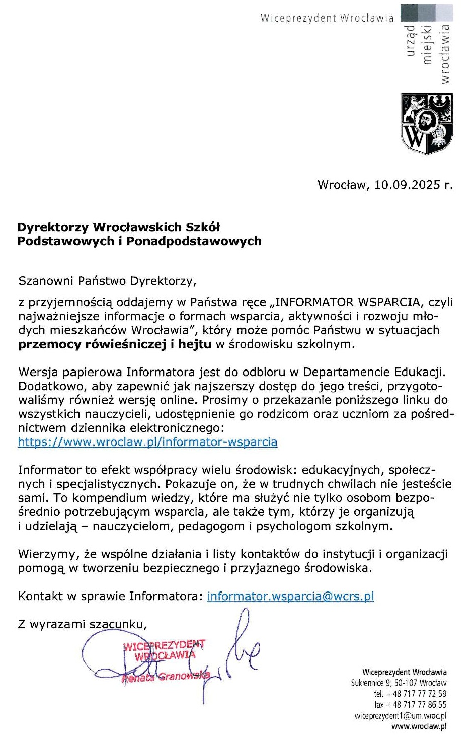 Informator Wsparcia 2025