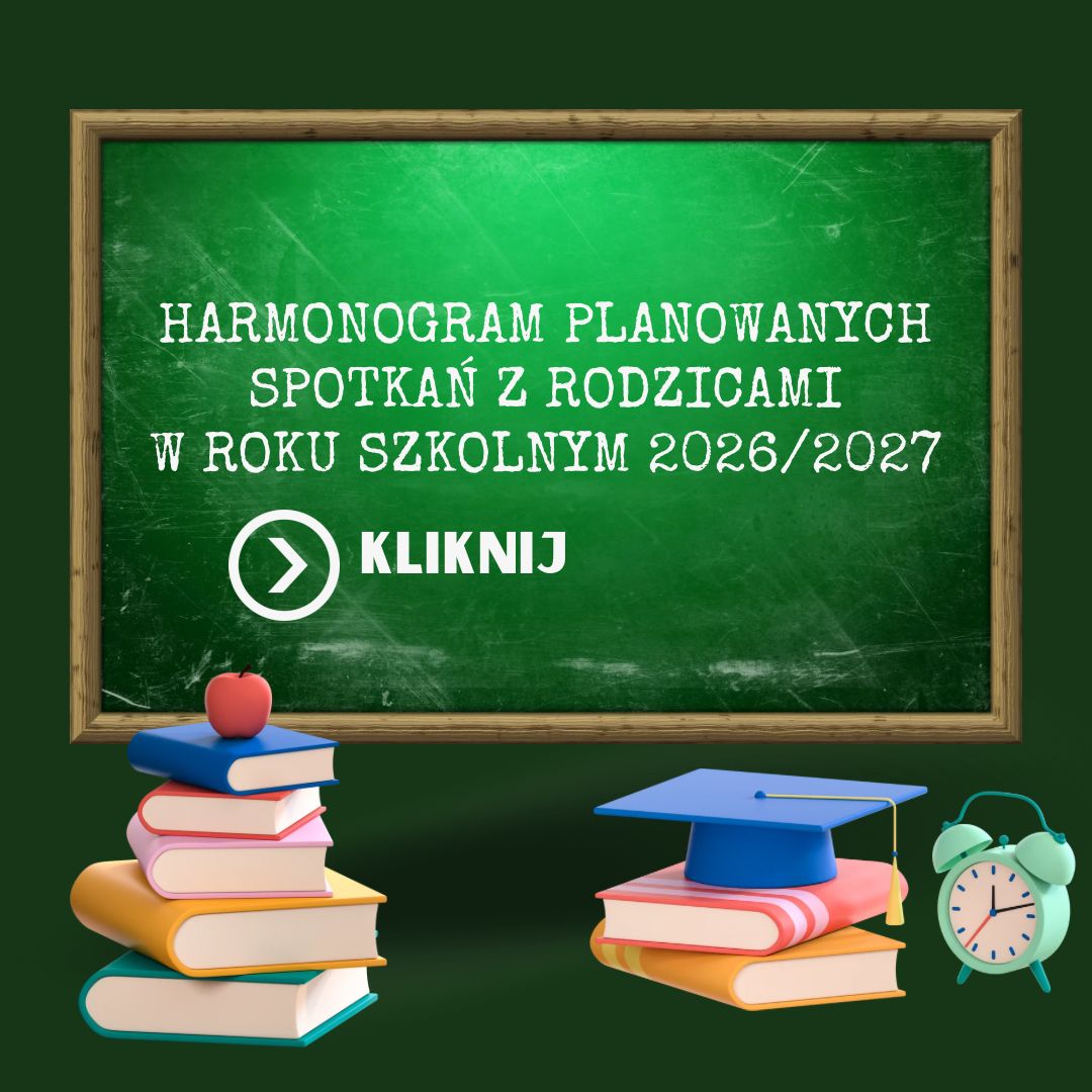 HARMONOGRAM SPOTKAN Z RODZICAMI
