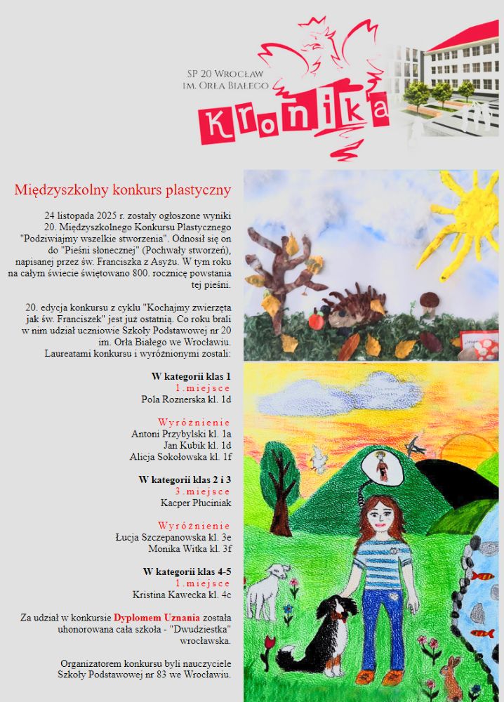 Miedzyszkolny konkurs plastyczny2025