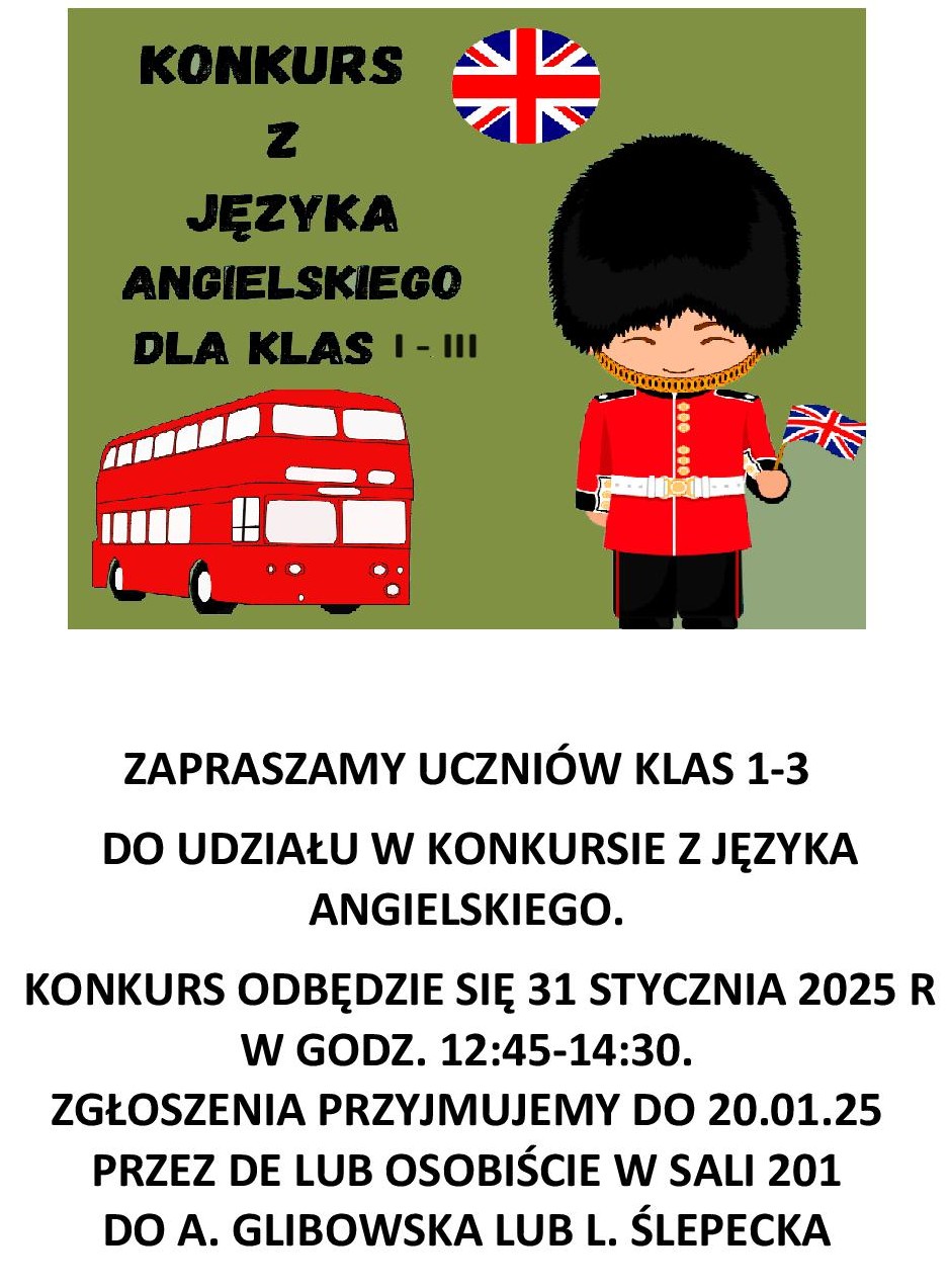 Konkurs z jezyka angielskiego 