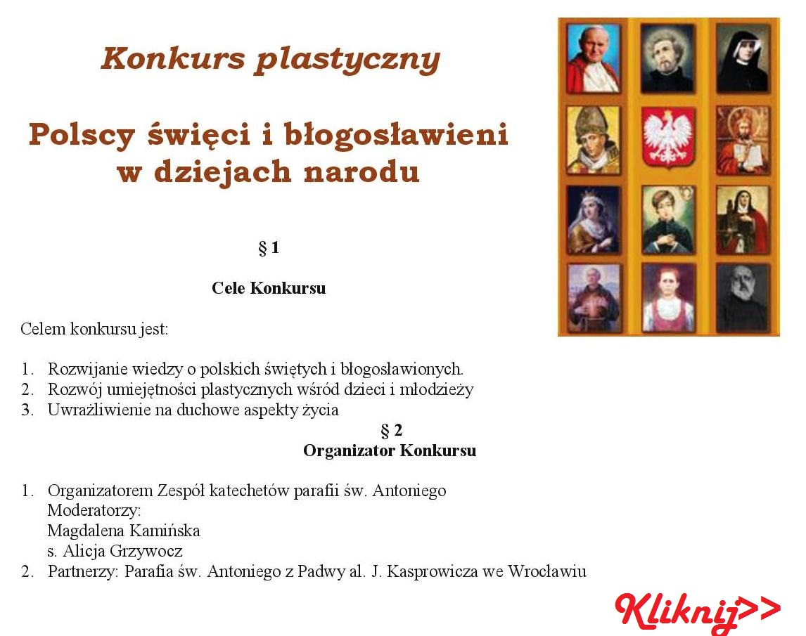 polscy swieci i blogoslawieni